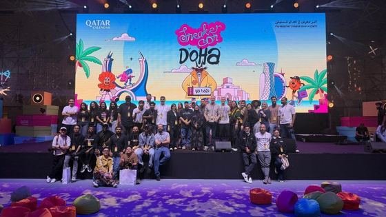 The Sneaker Con Doha 2026 delivery team